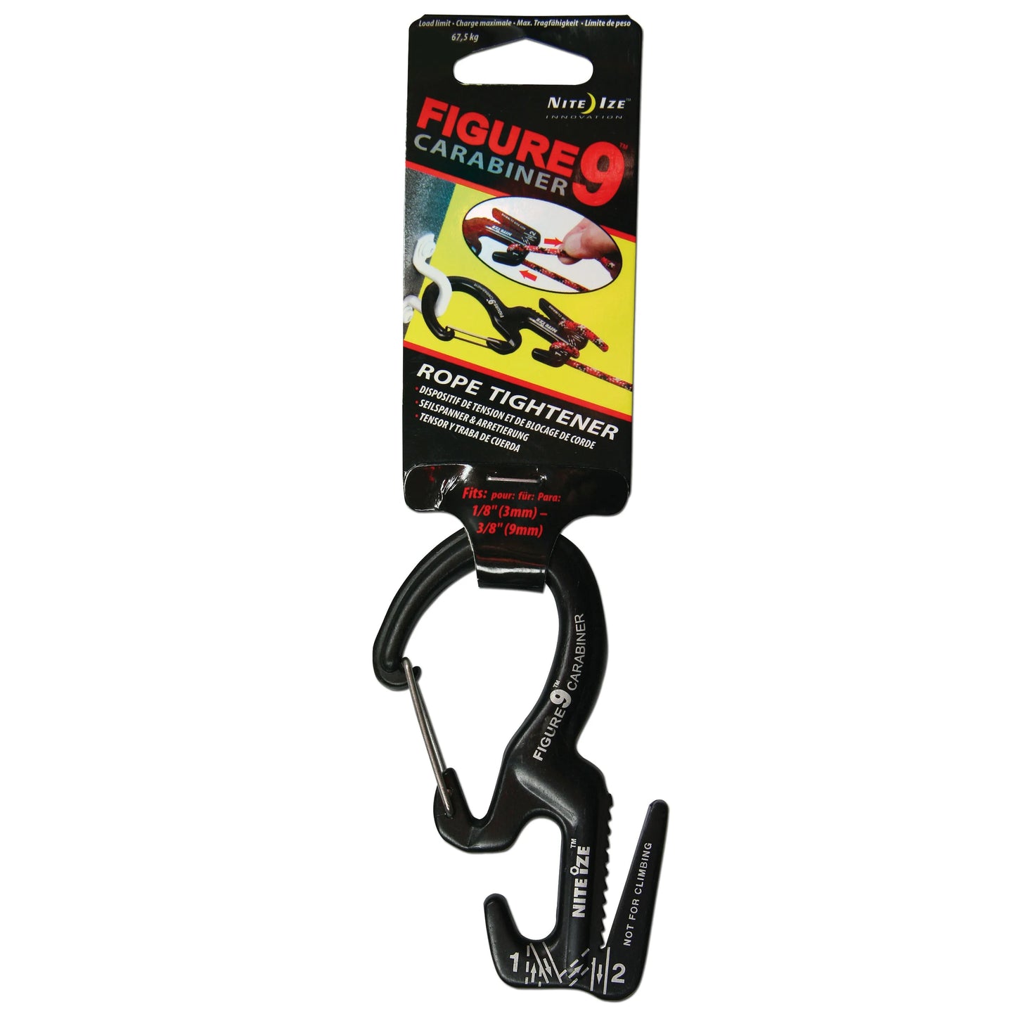 Nite Ize Seilspanner + Karabiner Figure 9 - ASMC