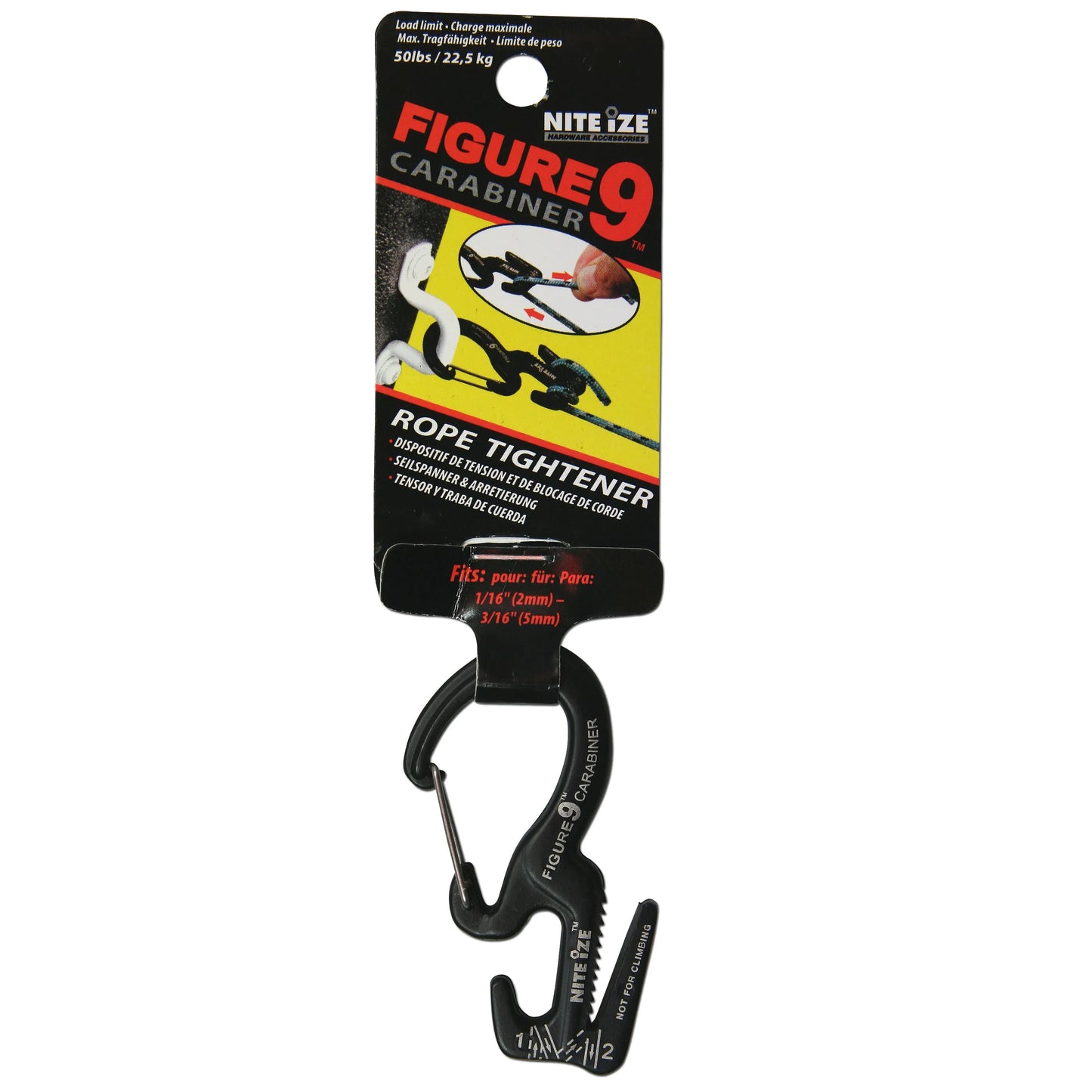 Nite Ize Seilspanner + Karabiner Figure 9 - ASMC