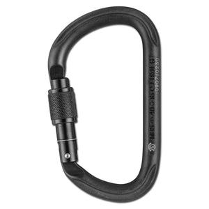 Karabiner Petzl Vulcan Screw Lock schwarz