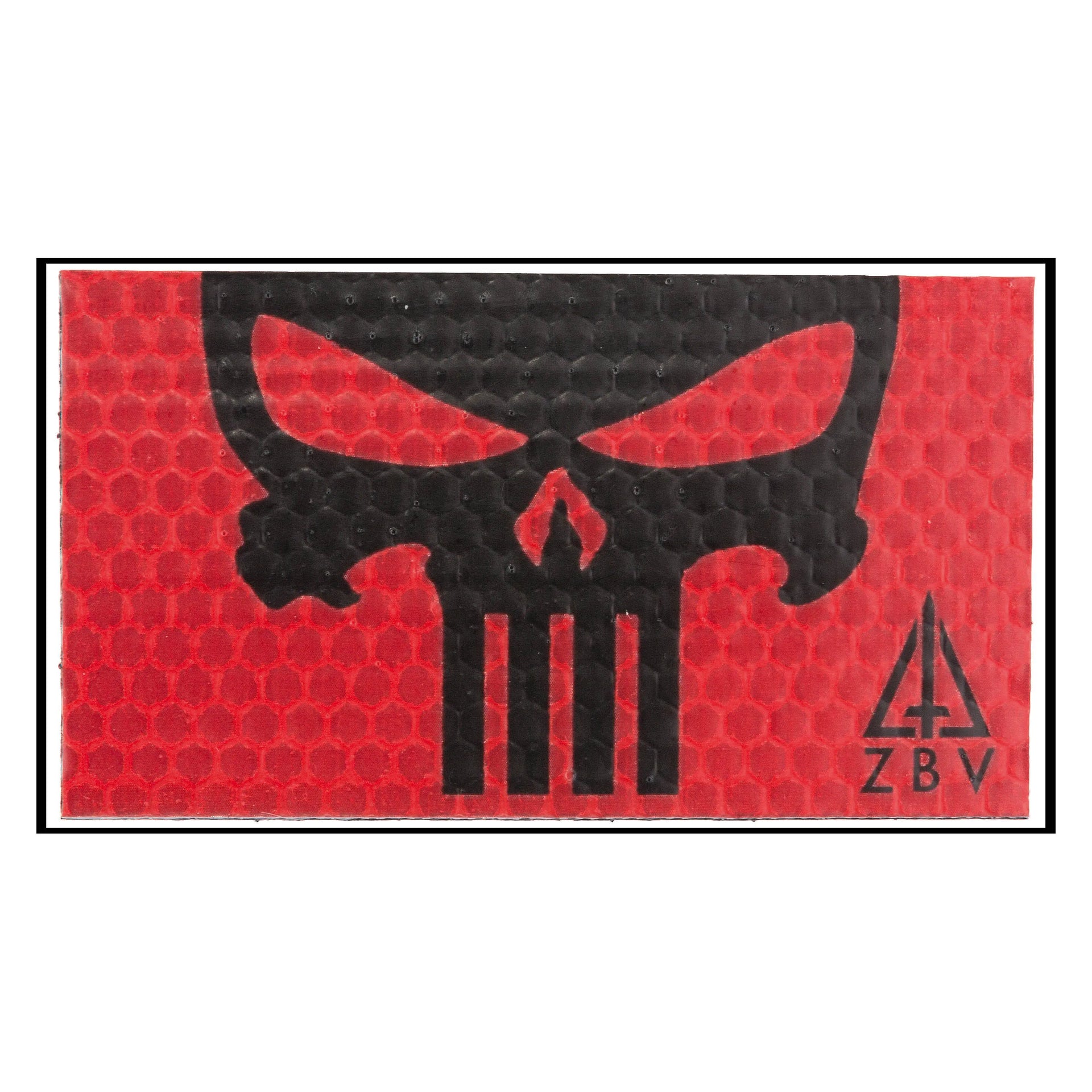 Reflektierender Patch Red Punisher