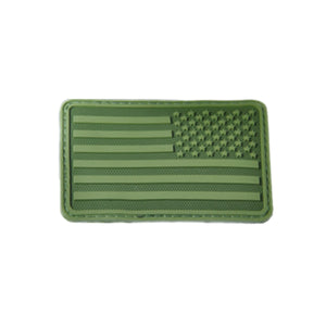 3D-Patch Hazard 4 USA Flag rechts OD green