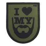 3D Patch I love my Beard