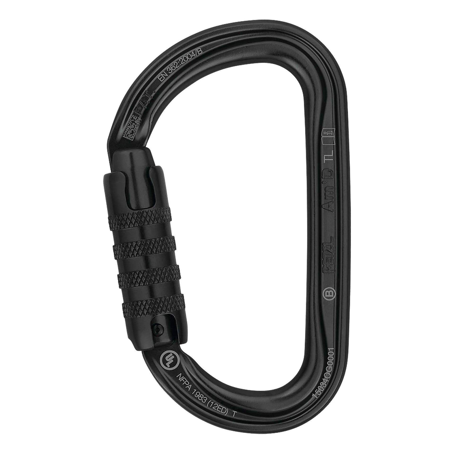 Petzl Karabiner AmD Triact Lock schwarz