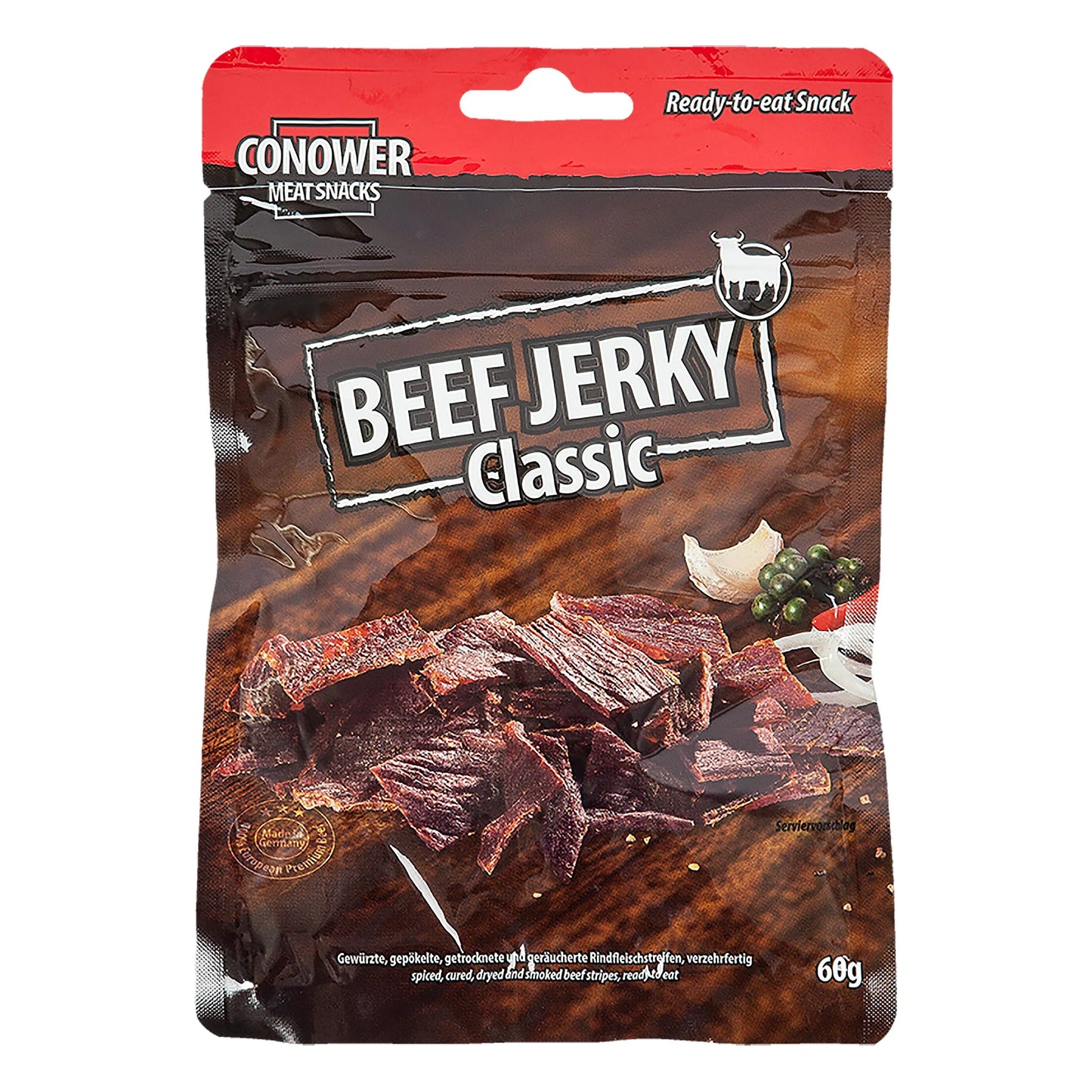 Conower Snacks Jerky Beef Classic 60 g - ASMC