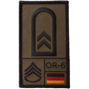 Rank Patch Oberfeldwebel