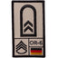 Café Viereck Rank Patch Oberfeldwebel - ASMC