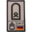 Café Viereck Rank Patch Hauptfeldwebel - ASMC