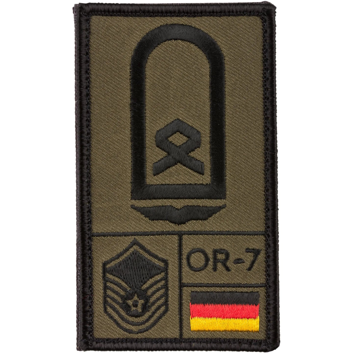 Rank Patch Hauptfeldwebel Luftwaffe