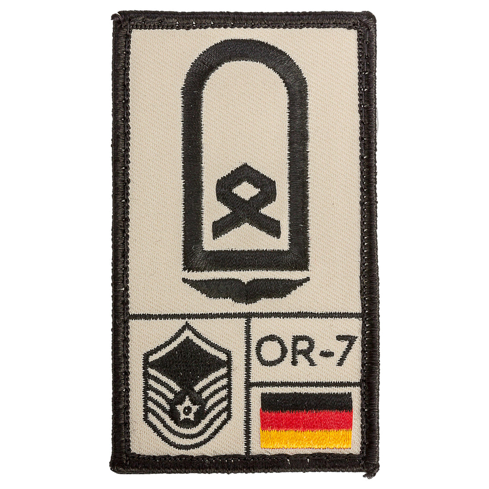 Rank Patch Hauptfeldwebel Luftwaffe