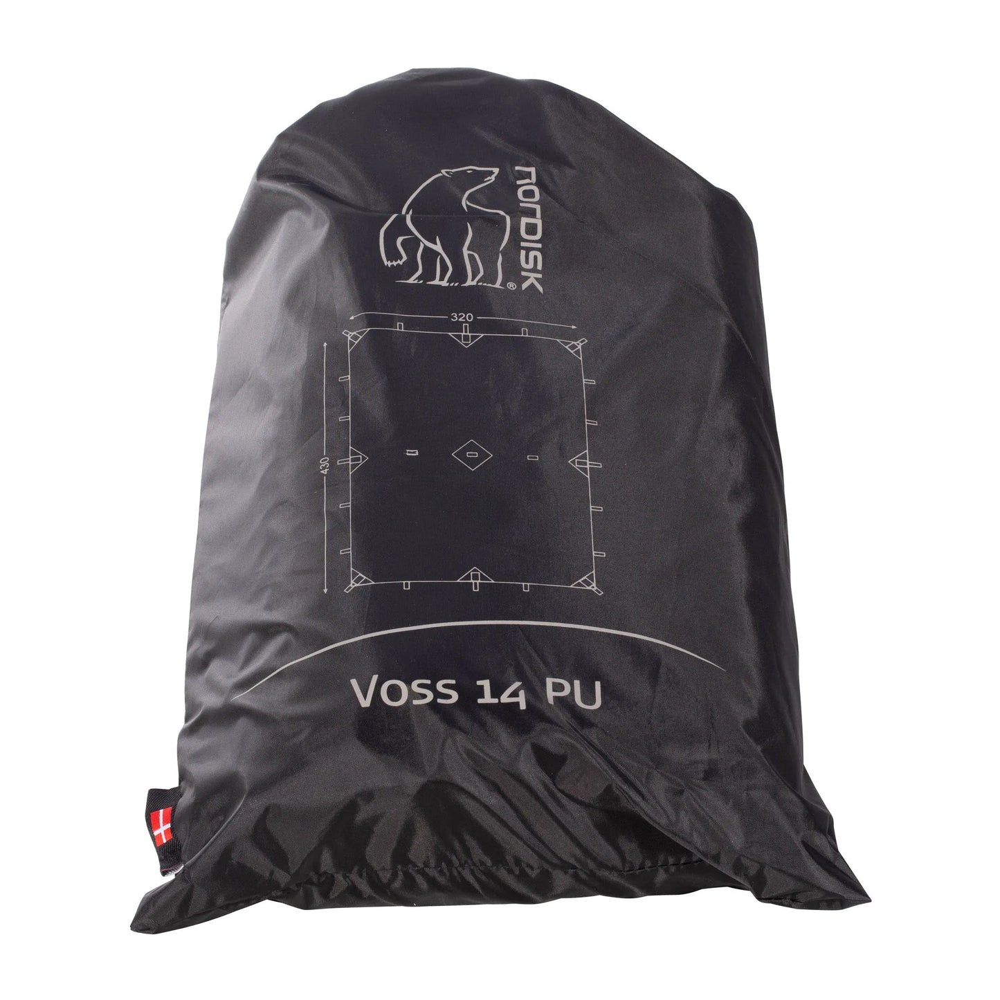 Tarp Voss 14 PU dark olive