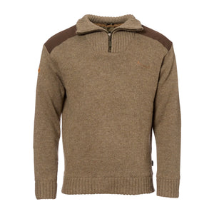 Pinewood Pinewood Pullover New Stormy Troyer brown melange - ASMC