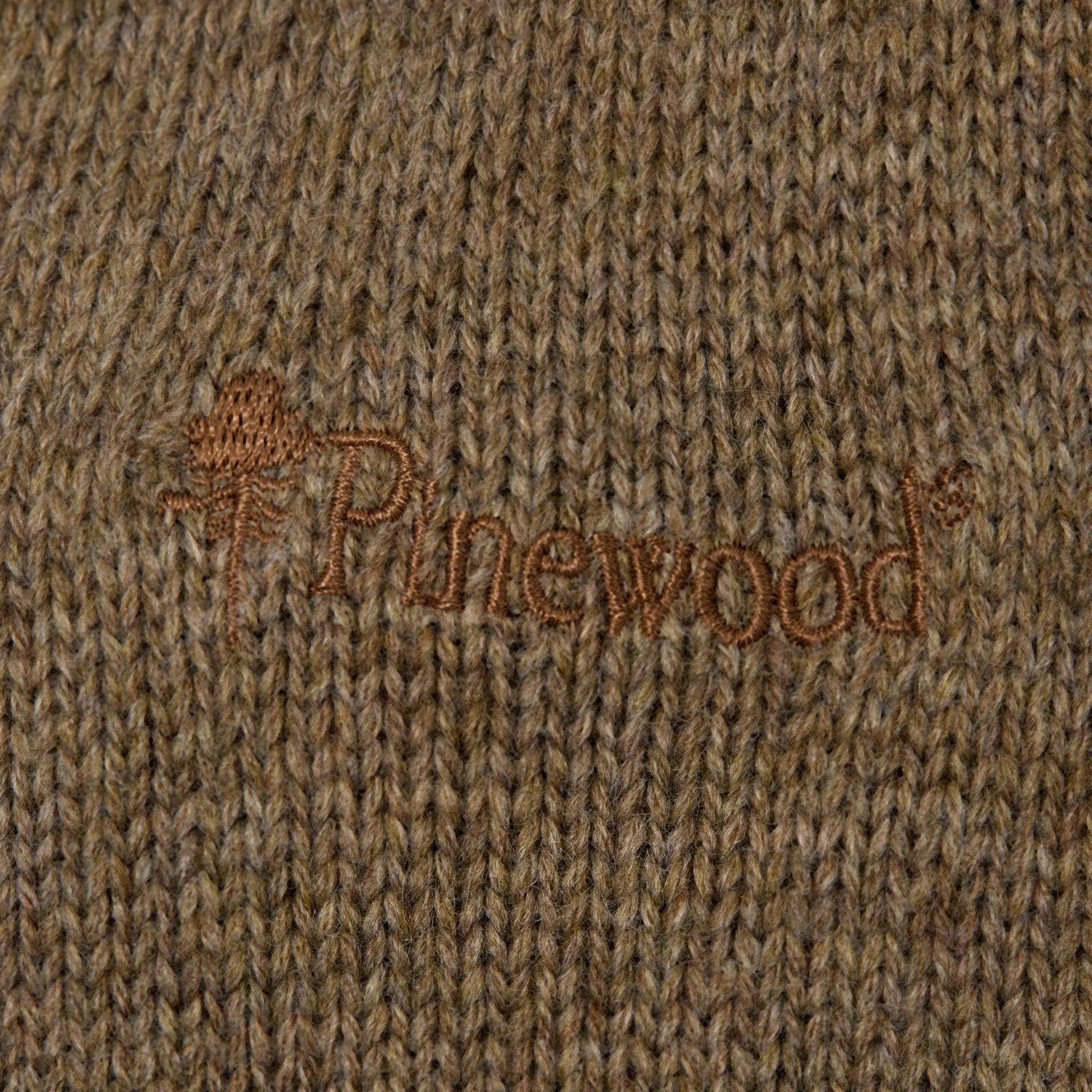 Pinewood Pinewood Pullover New Stormy Troyer brown melange - ASMC