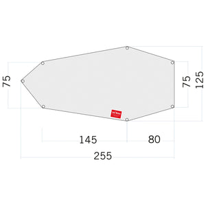 Tatonka Zeltunterlage Floor Sheet PE Koli weiß