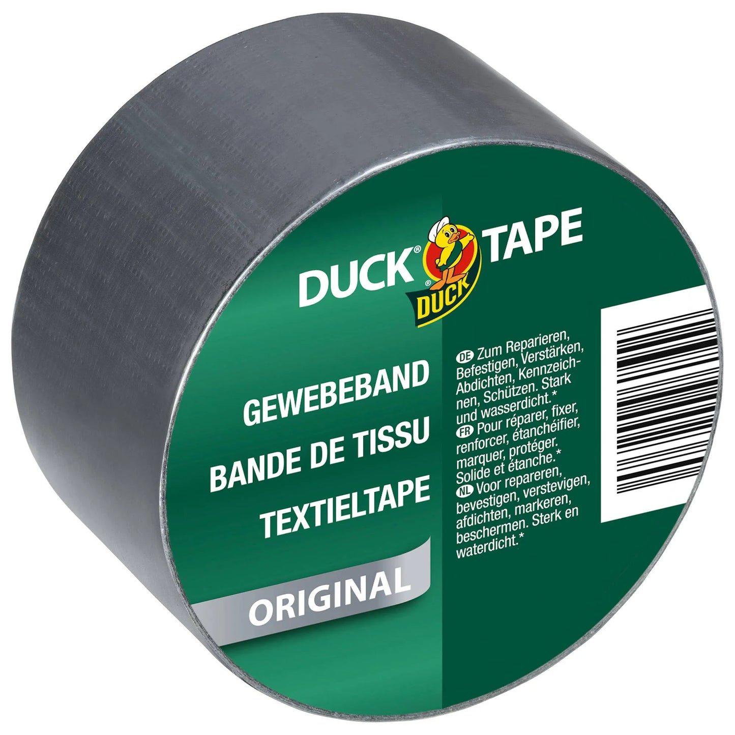 Duck Tape Duck Tape Gewebeband 50 mm x 5 m silberfarben - ASMC