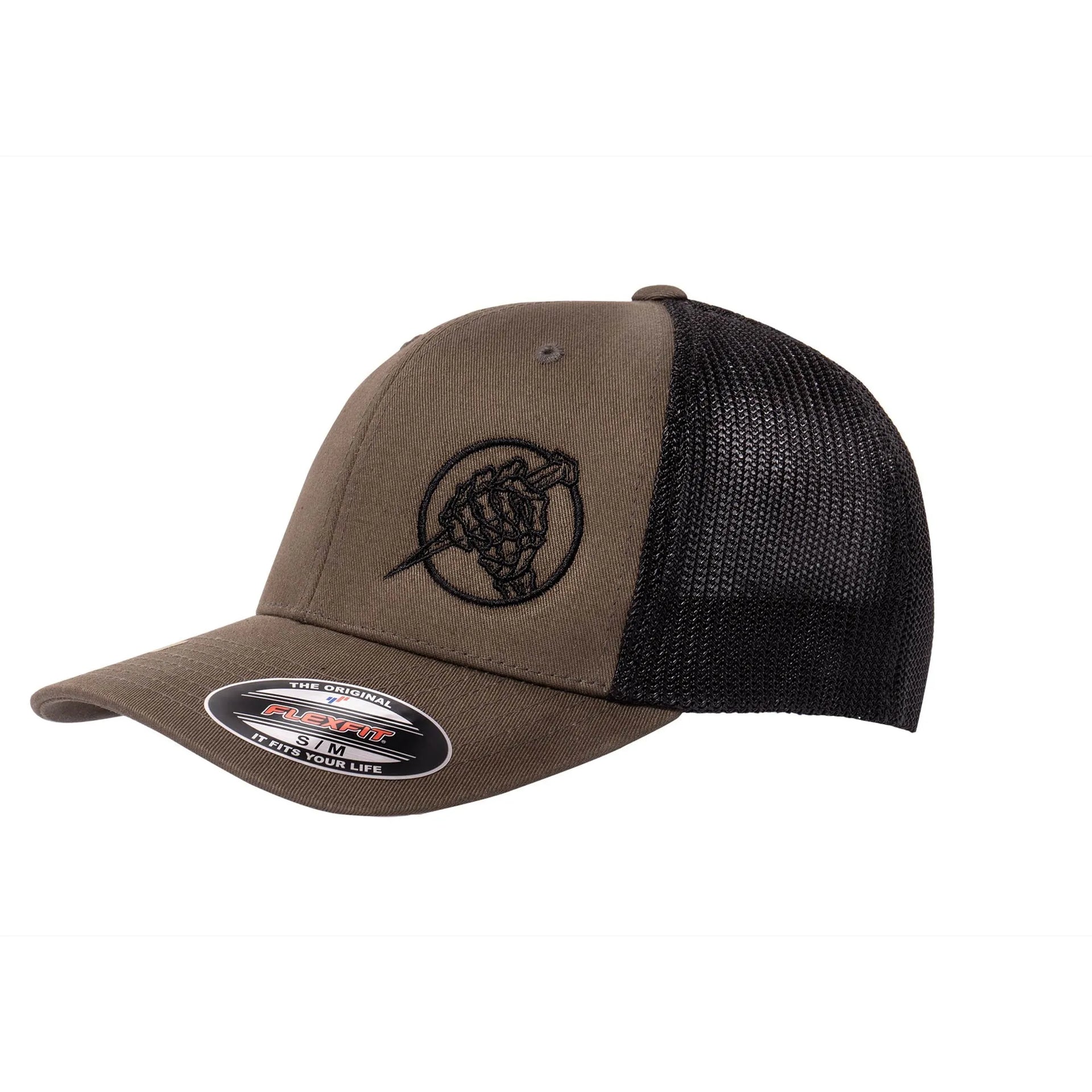 LMSGear Trucker Cap Death Hand ranger green