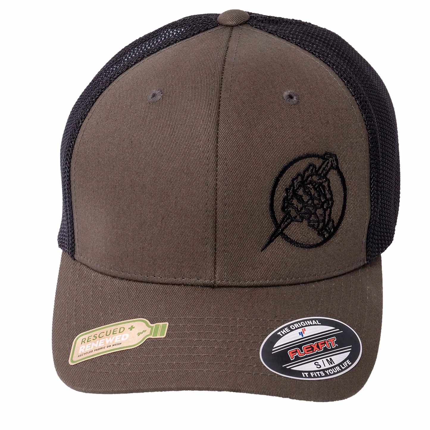 LMSGear Trucker Cap Death Hand ranger green