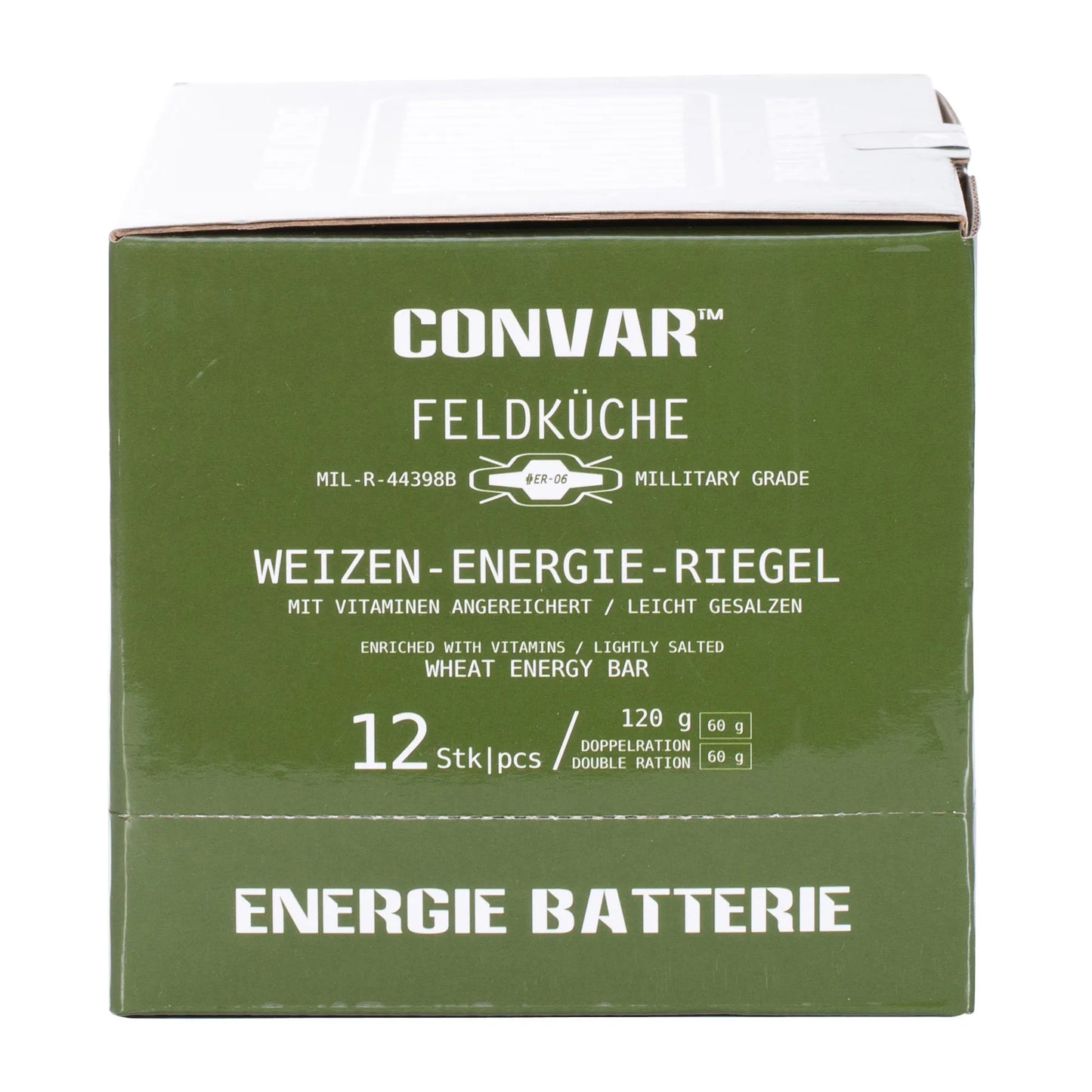 Convar-7 Feldküche Riegel High Energy Bar Weizen 12er Pack - ASMC