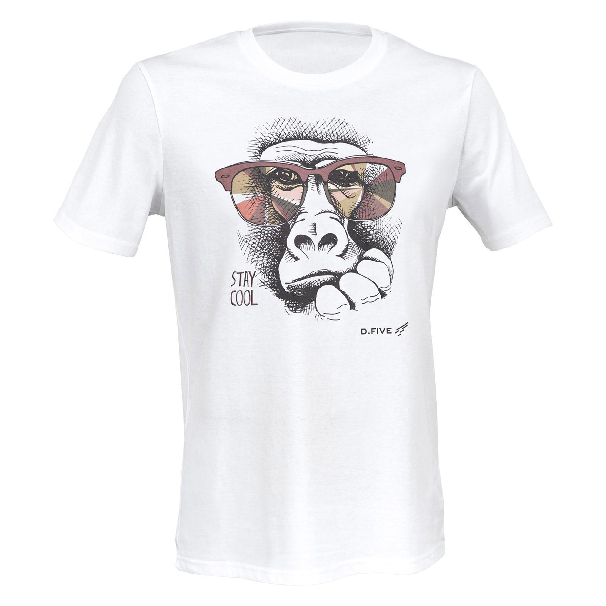 T-Shirt Monkey with Glasses