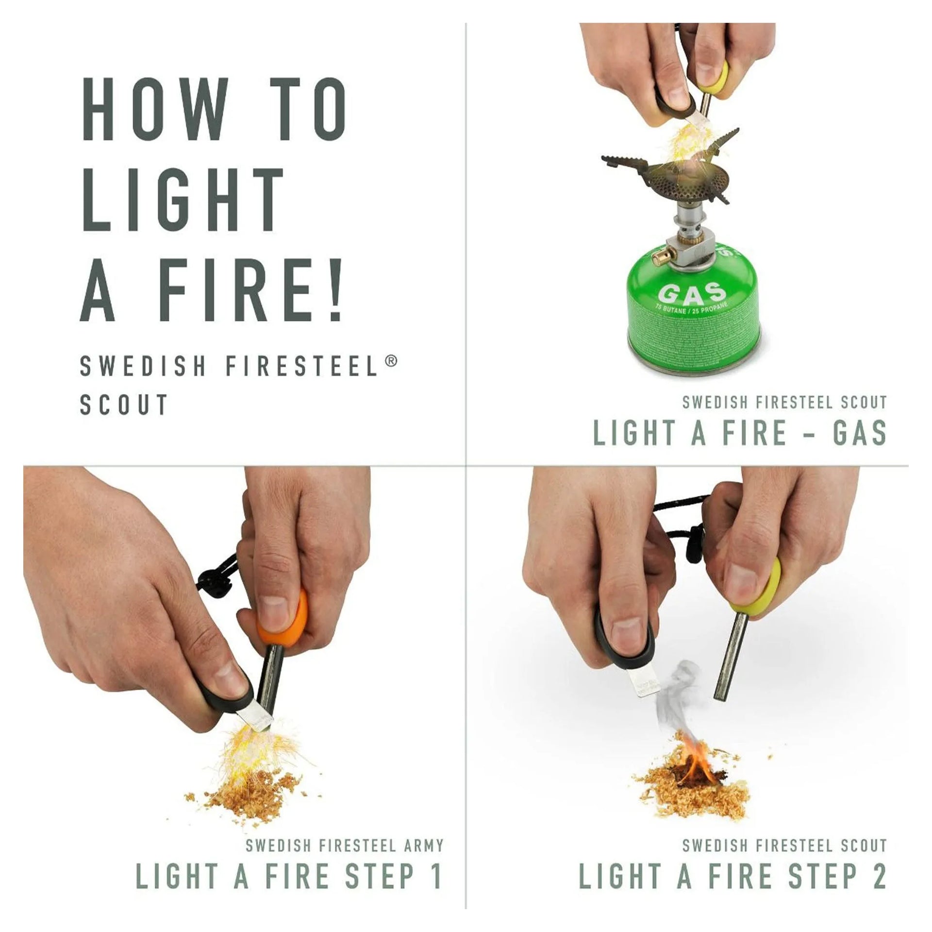 Light My Fire Feuerstarter Set FireLighting - ASMC