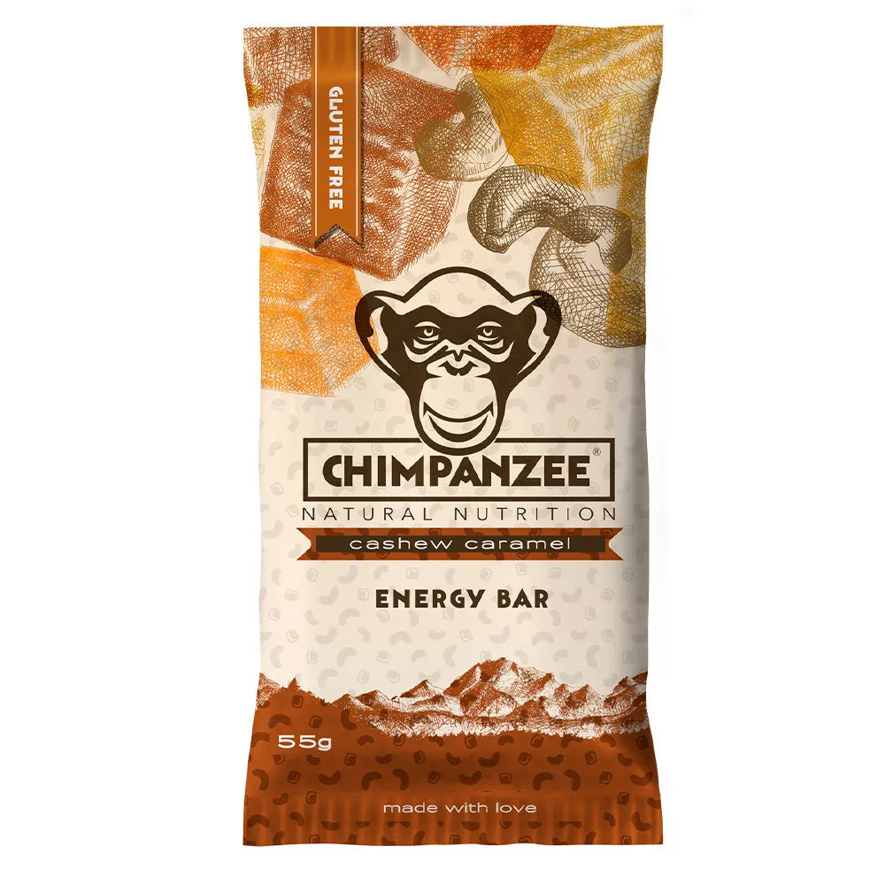 Chimpanzee Riegel Energy Bar Cashew Caramel - ASMC