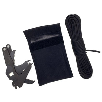 EDCX Wurfanker Grappling Hook schwarz