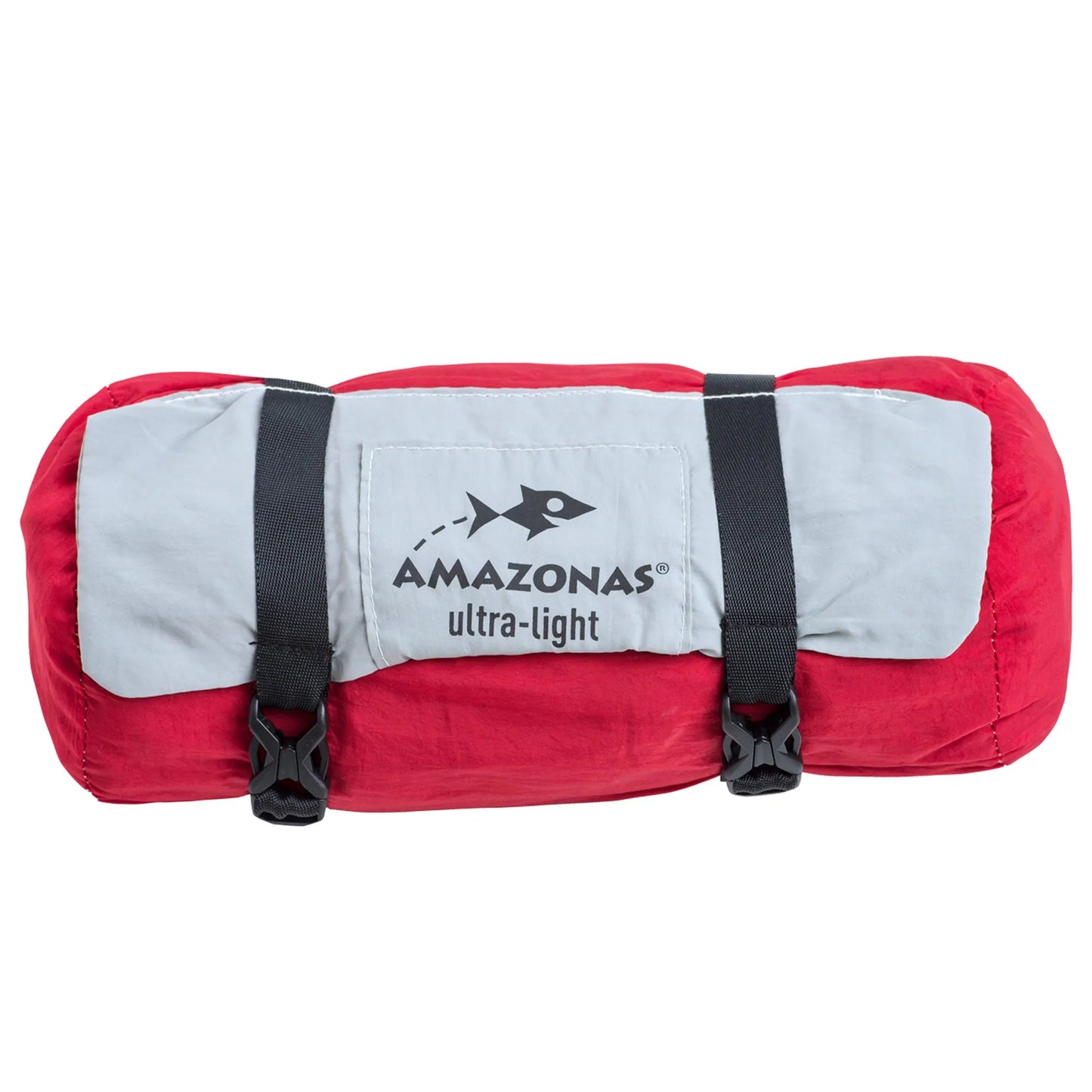 Amazonas Hängematte Silk Traveller XXL grau rot