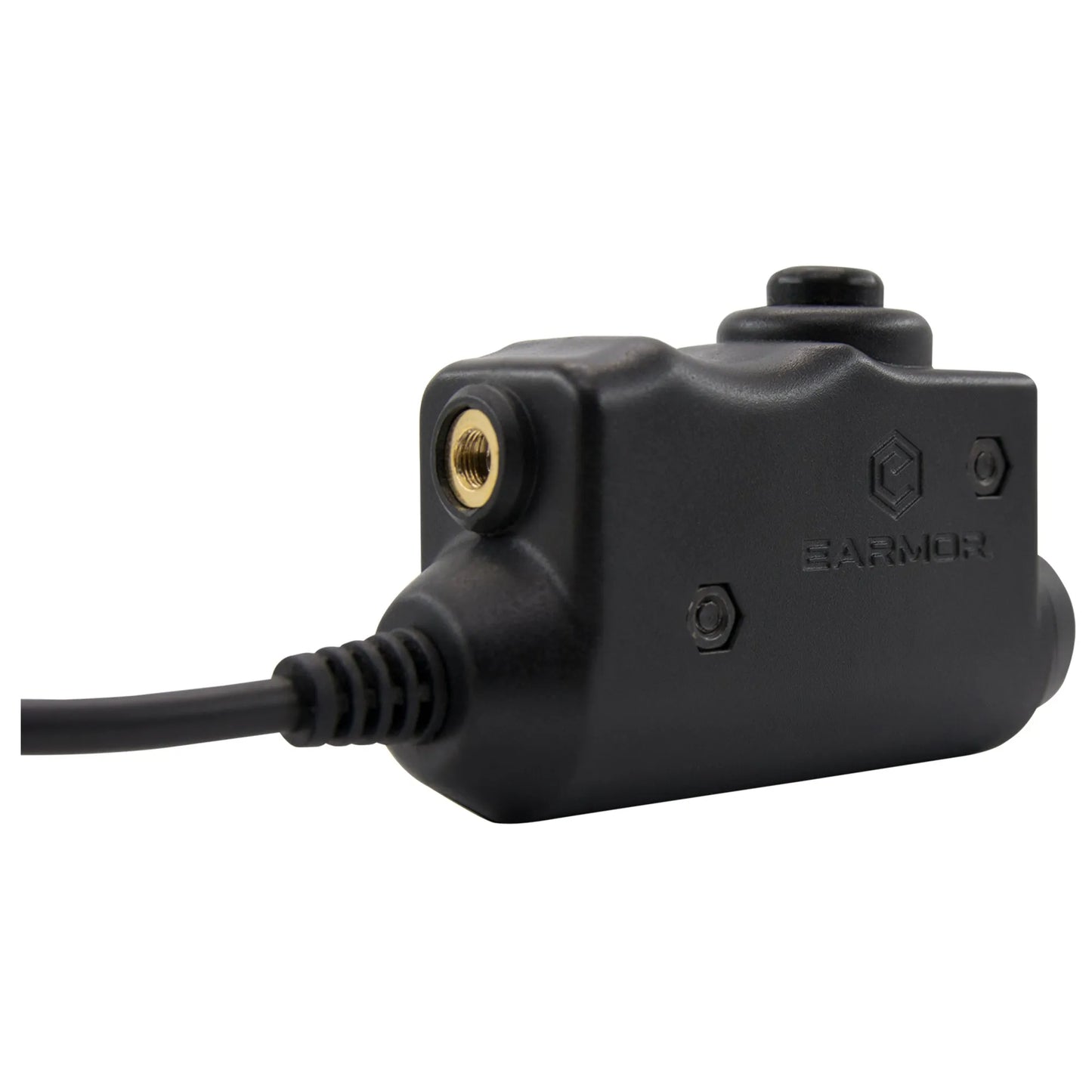 EARMOR Tactical PTT Push To Talk für Kennwood 2-pin - ASMC