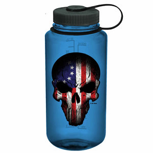 7.62 Design Trinkflasche Nalgene 501 Skull 950 ml blau