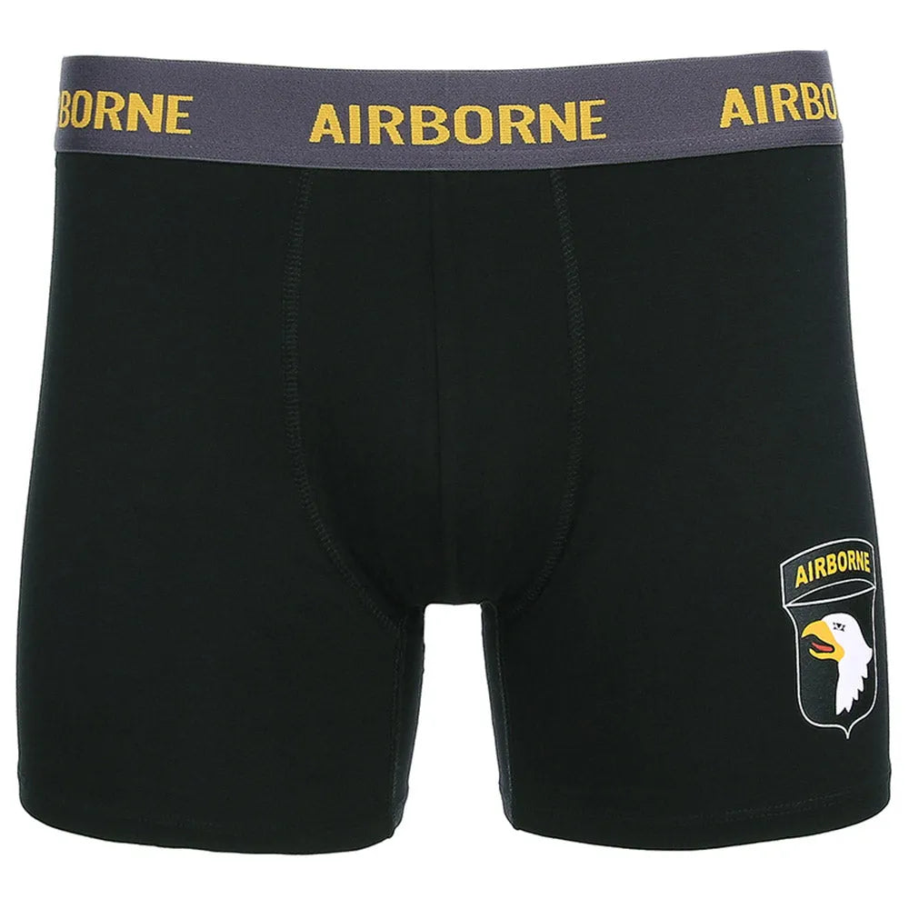 Fostex Garments Boxershorts 101st Airborne schwarz