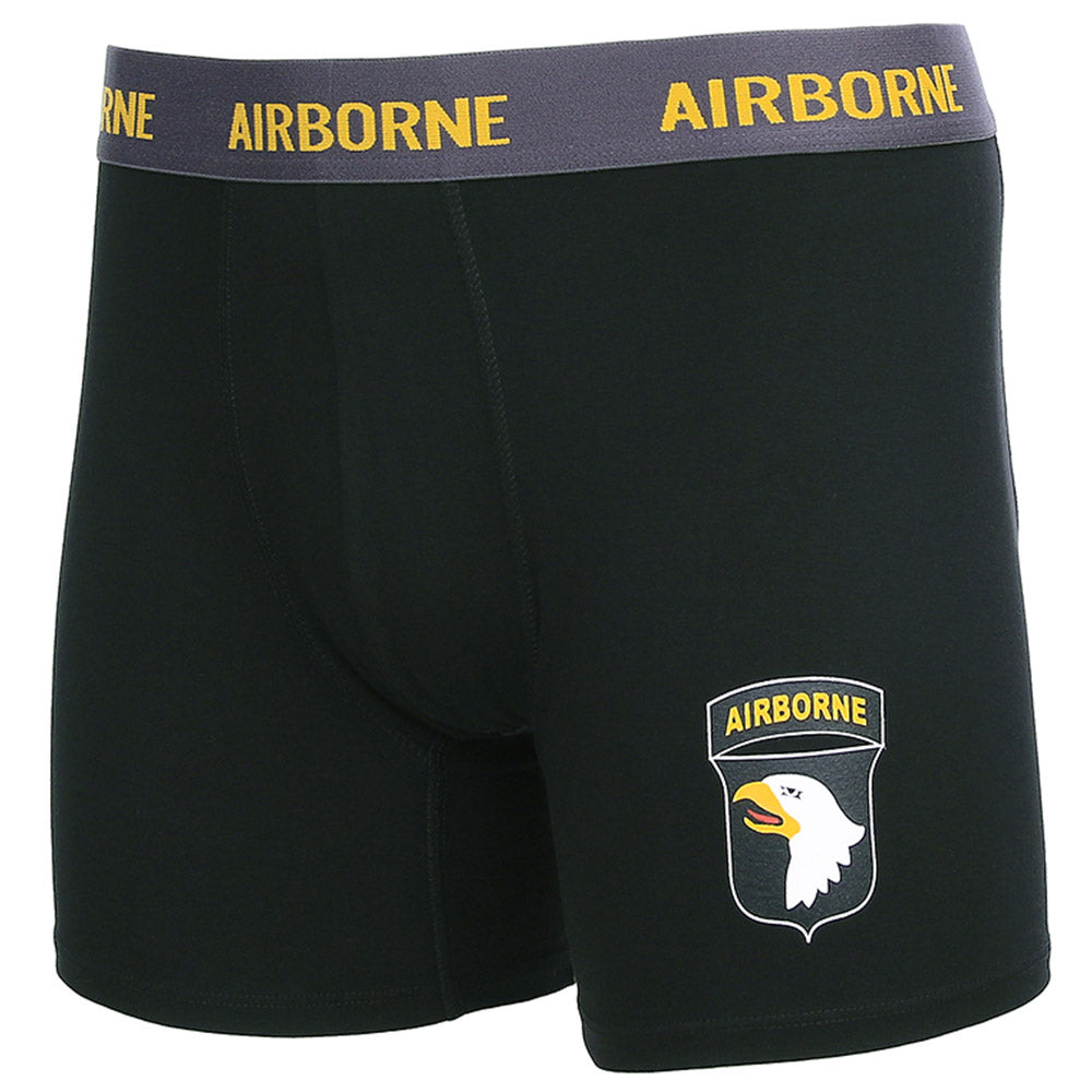 Fostex Garments Boxershorts 101st Airborne schwarz