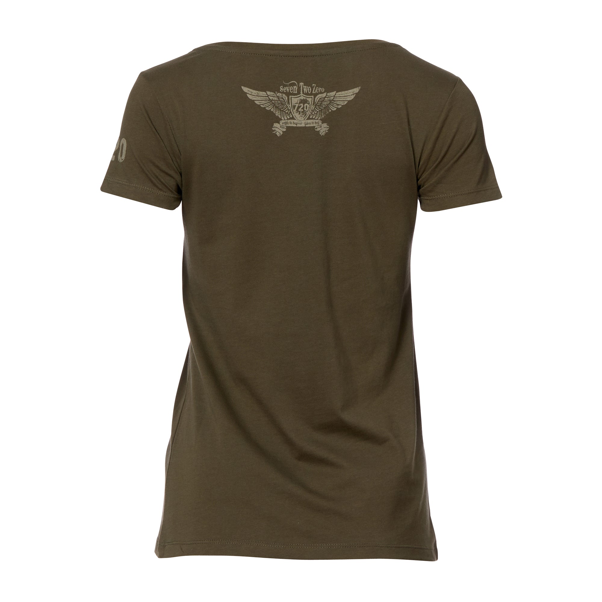 720gear T-Shirt Bushcraft Wilderness Survival army Frauen