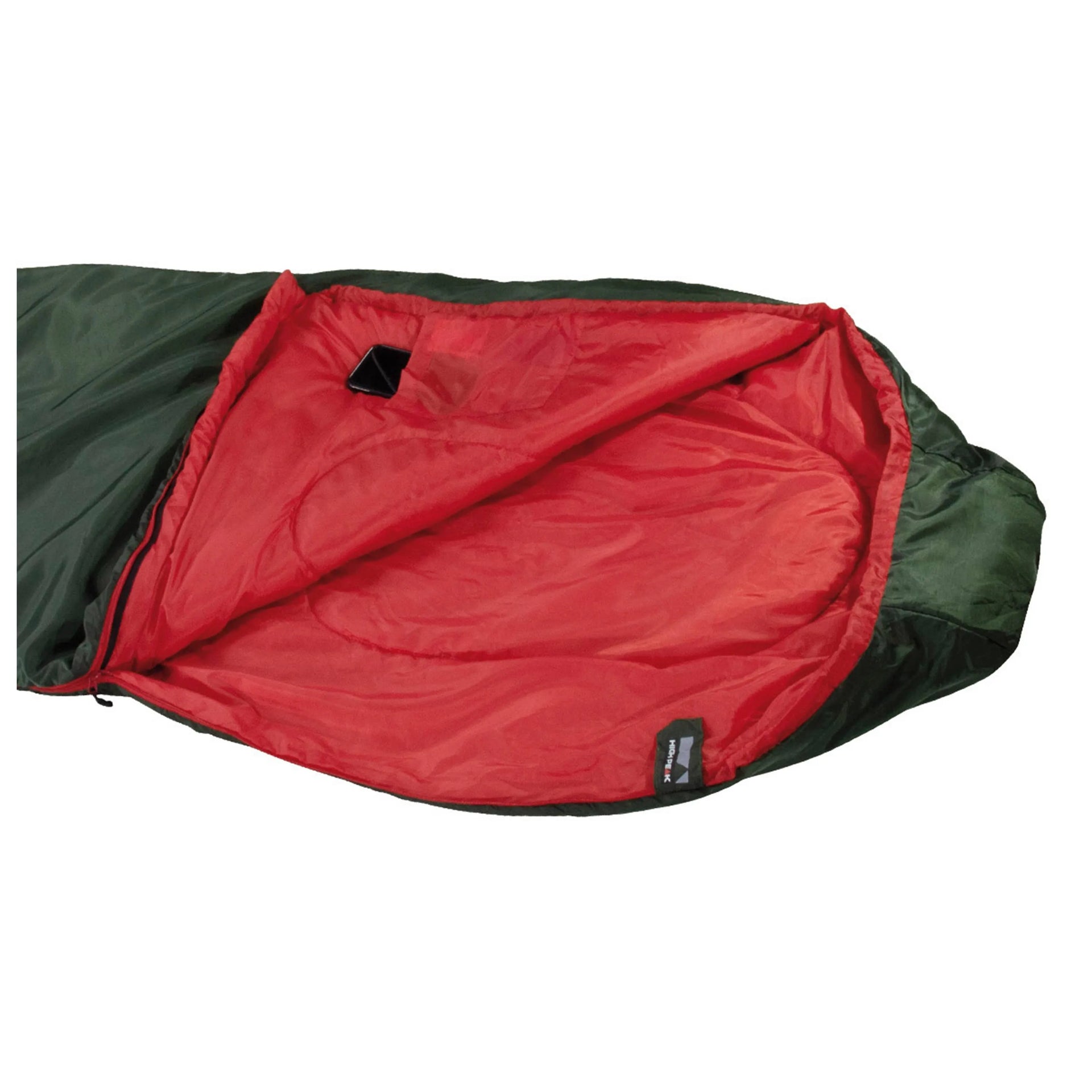 High Peak Schlafsack Lite Pak 1200 grün rot