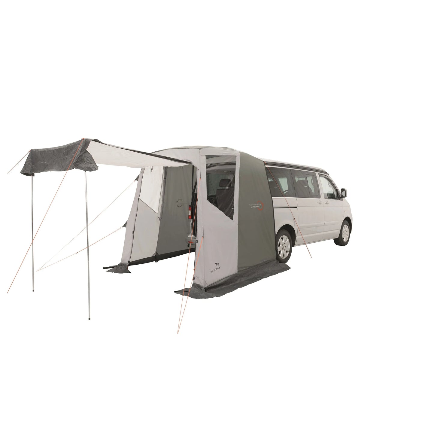 Easy Camp Heck-Vorzelt Crowford granite grey