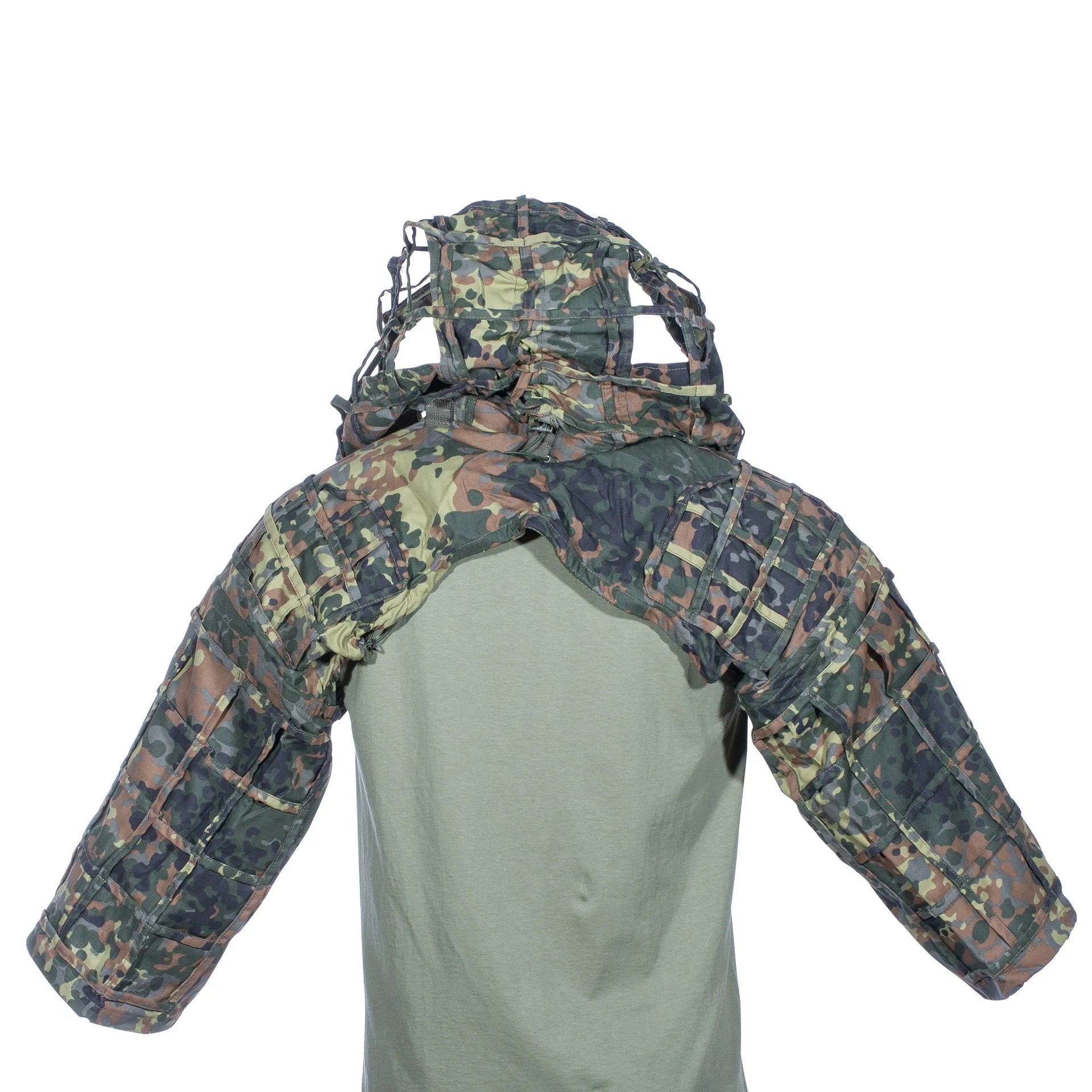 Invader Gear Ghillie Sniper Bolero Plain flecktarn