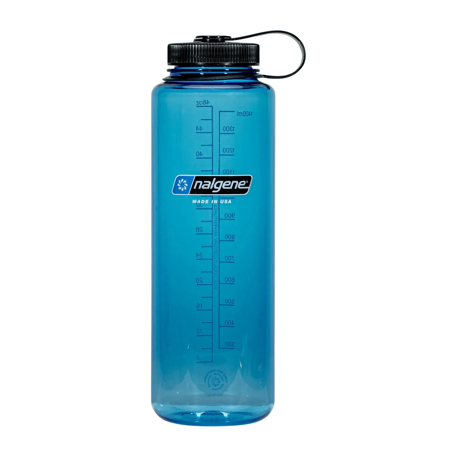 Nalgene Trinkflasche Weithals Silo Sustain 1.5 L blau