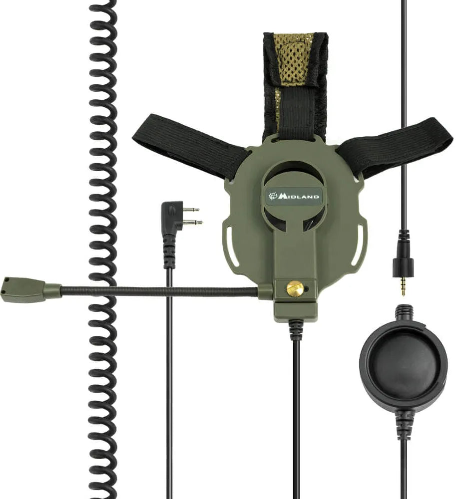 Midland Headset Bow-M Evo Tactical Military - ASMC