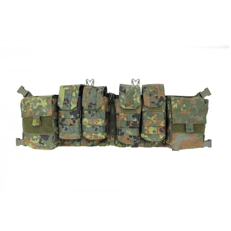 Zentauron Chest Rig Nonmodular Split Front flecktarn