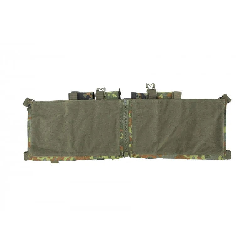 Zentauron Chest Rig Nonmodular Split Front flecktarn